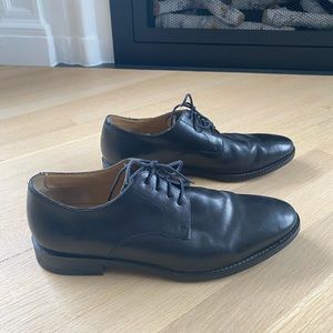 Cole Haan Grand OS Black Leather Derby Dress Shoes Size 9